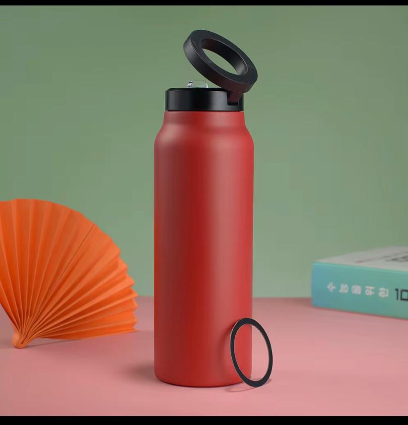 Thermos isotherme 24 oz avec support téléphone intégré